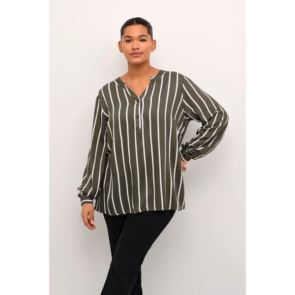 Blus dam KAFFE Curve Sida