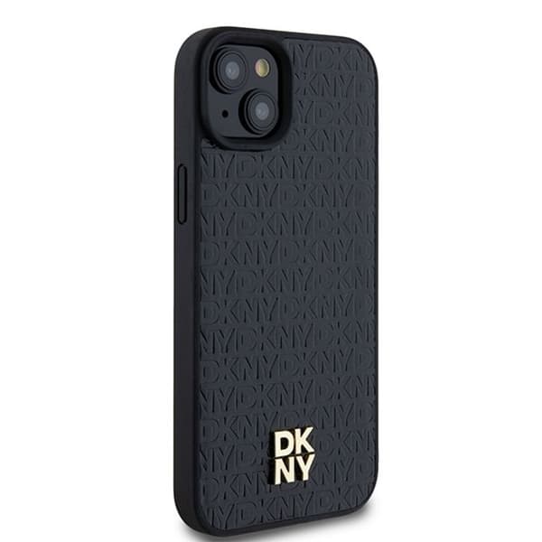 Mobilskal - DKNY - iPhone 15 Plus - Läder - Elegant design - Optimal skydd