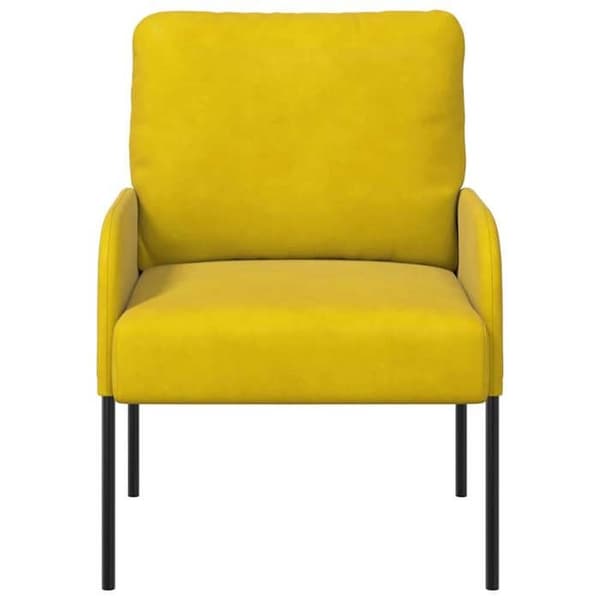 Kuddsoffor 55cm Gul Fanér