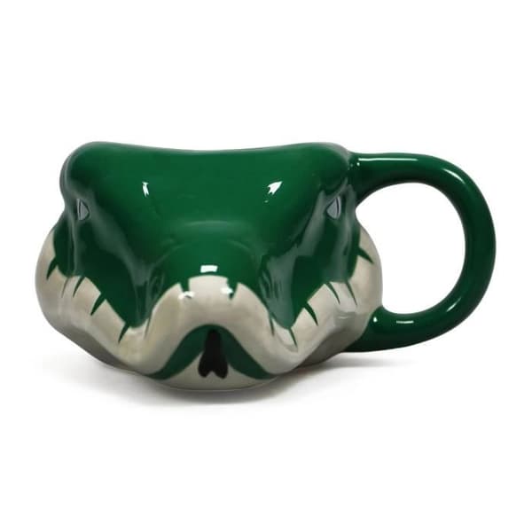 3D-mugg - Harry Potter - Slytherin - Grön - 350ml - Asymmetrisk