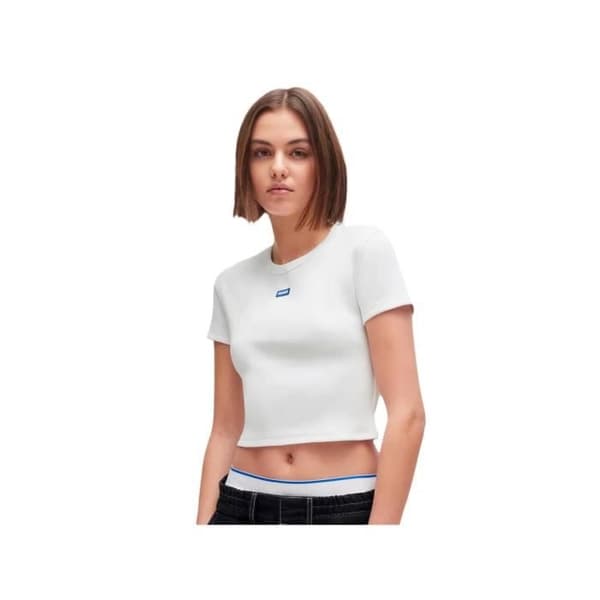 T-shirt - Boss - Dam - baby - Vit - Bomull