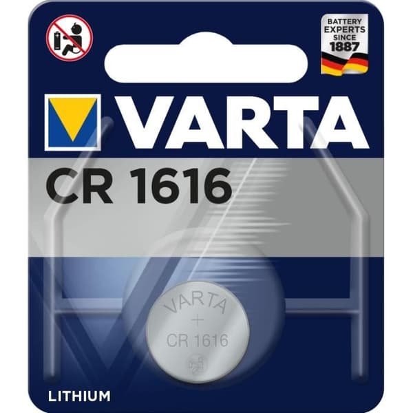 3V litiumknappsbatteri CR1220 - VARTA - 6220101401