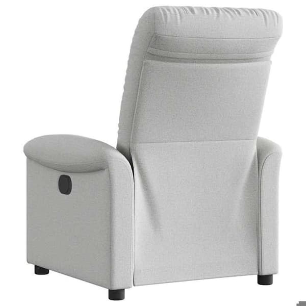 vidaXL Grå moln recliner fåtölj tyg 4015625