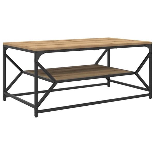 Soffbord - Ek hantverk - 90x50x40 cm - Rektangulär - Matt finish