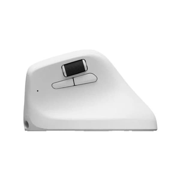 Keychron M5 Trådlös Vertikal Mus 30000 DPI PixArt 3950 Vit Sidscroll