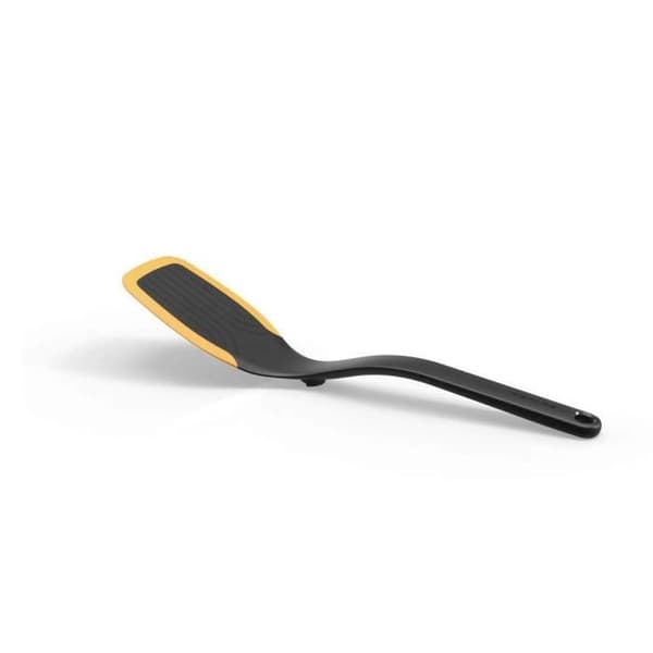 Fiskars Silikonspatel, Längd: 29 cm, Plast/Silikon, Functional Form, Svart/Orange, - 1027300