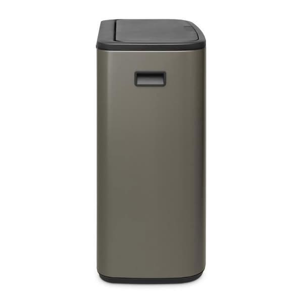 brabantia - soptunna 2x30l platina - 221521