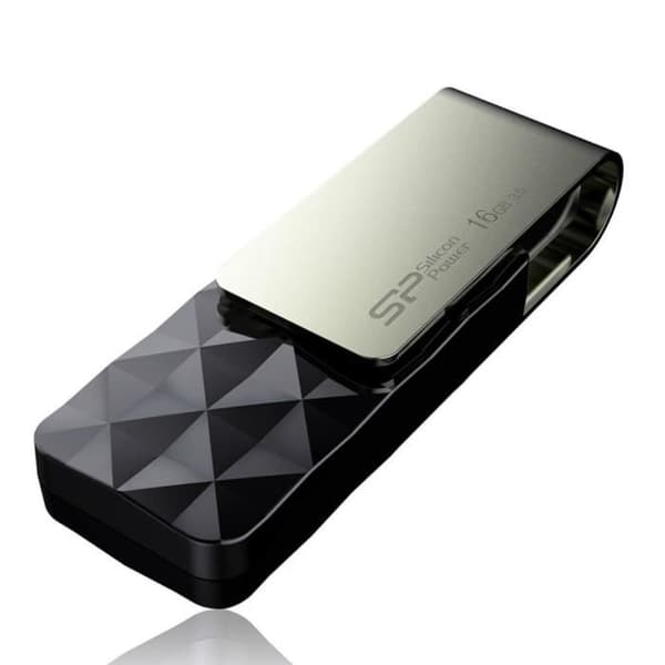 USB-nyckel - SILICON POWER - B30 - 32 GB - USB 3.0 - Grå