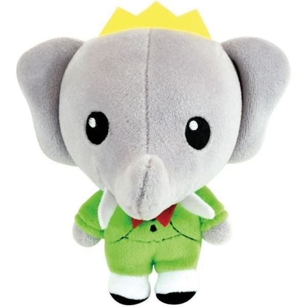 Samlarplush elekfant - JEMINI - BABAR - Kid'collect +/- 13 cm