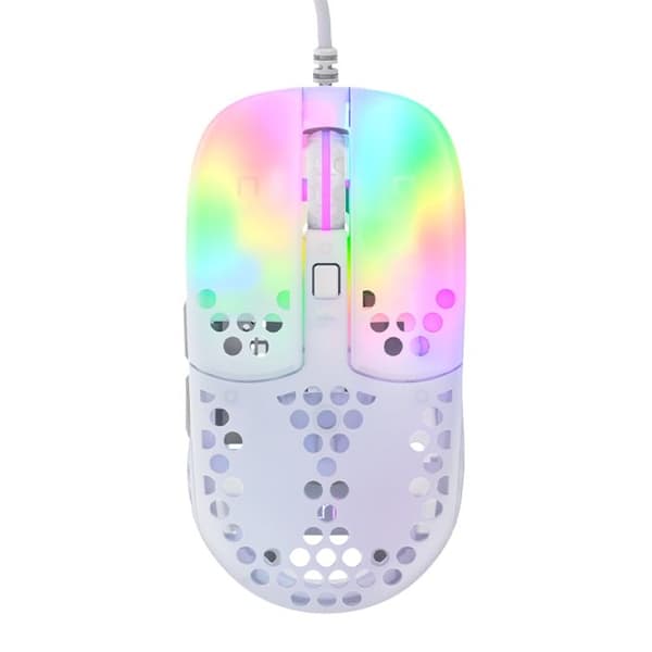 Souris ultralätt Xtrfy MZ1 - Vit Rail, vit