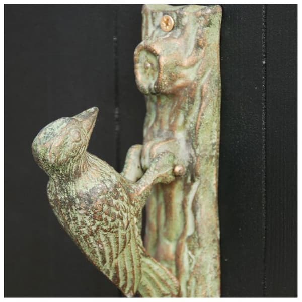 Dörrkläpp hackspett - L 10,5 cm x b 5,2 cm x H 16,3 cm