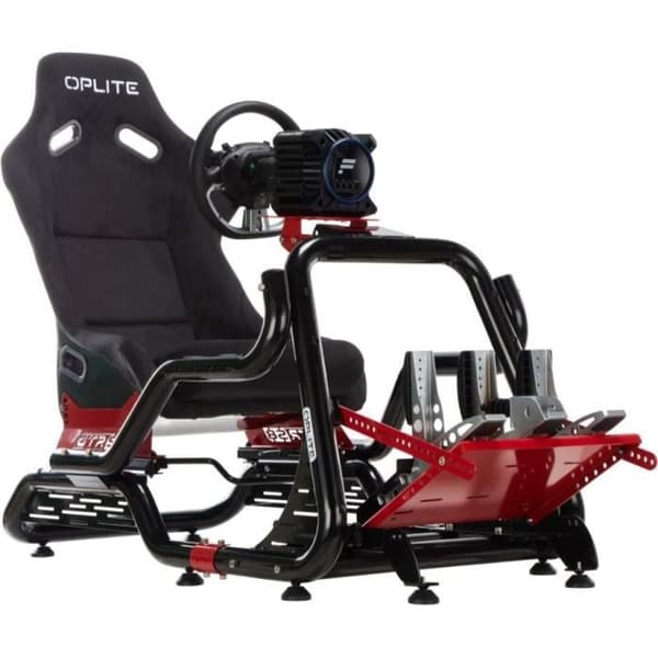 Racing simuleringscockpit - OPLITE - GTR S8 Elite Force - Röd
