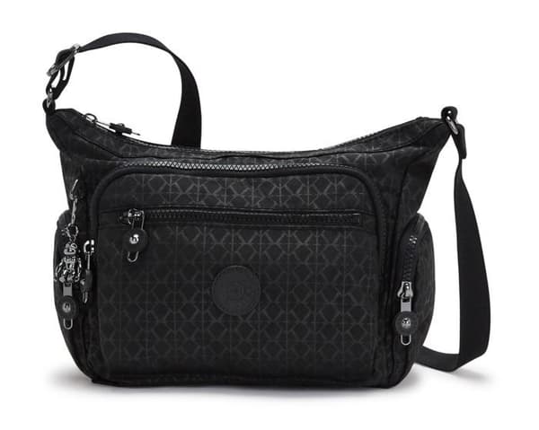 Crossbody axelväska - kipling - Basic Plus Gabbie S - Svart - 100 % polyamid - 28x21x11 cm