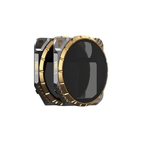 Variabelt neutralt densitetsfilter - POLAR PRO - Mavic 3 - 2-pack - Svart - Olika effekter
