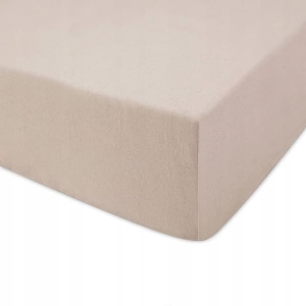 Madrasskydd - MULTITEX - Bambublad - 90x200 cm - Elastisk - Beige