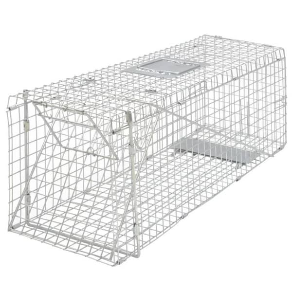 Galvaniserad djurfälla 80 cm
