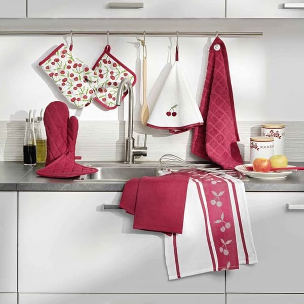 Gant + Manique - Cerisette rubis - Vit