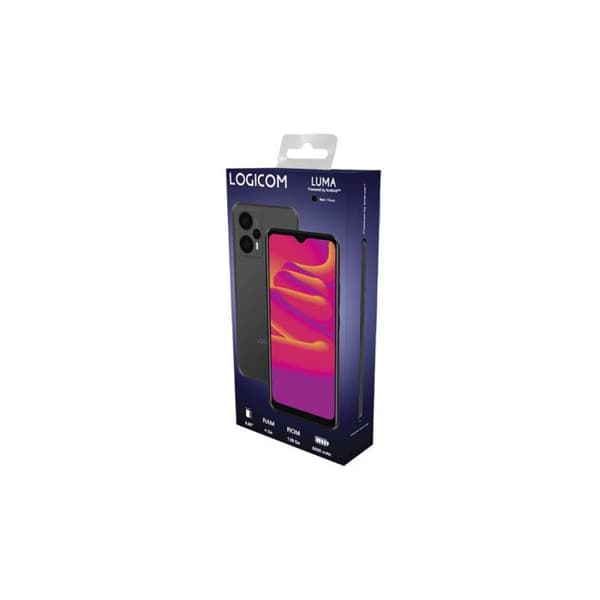 Smartphone - LOGICOM - Luma - 128Go - 4Go RAM - Skärm 6,82 tum
