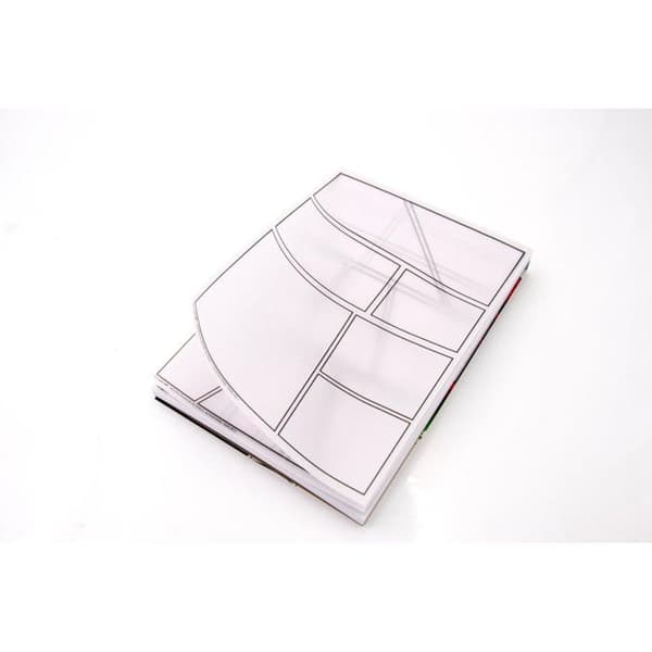 Ritblock - GRAPH'IT - A5 - Opaak - Vit - Blandat