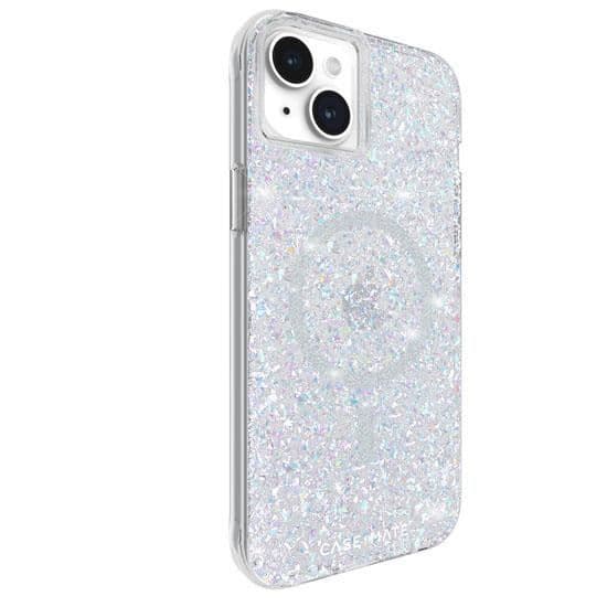 Coque - Mate - Twinkle Disco - Kompatibel med MagSafe - iPhone 15 Plus - Glittrande design
