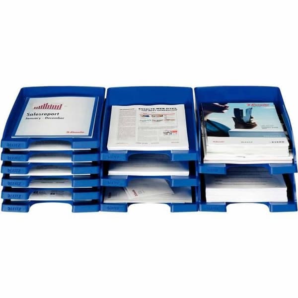 Leitz Plus A4 Fin polystyren Brevbricka Vit Paket om 1 - LZ5237W