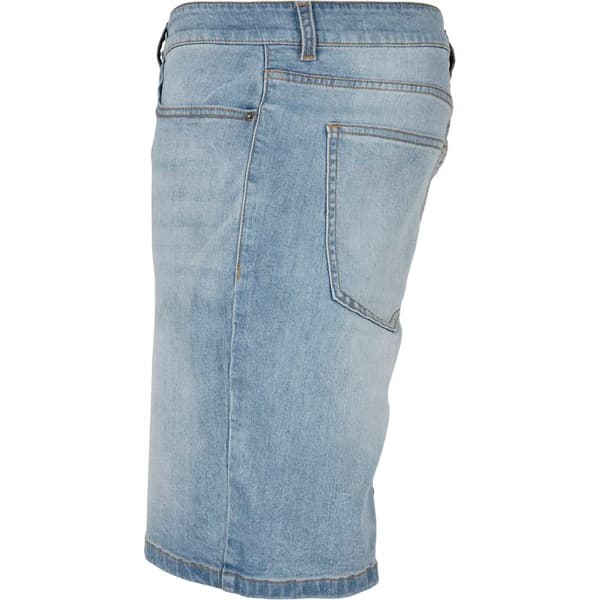 Korta jeans - Urban Classics - Herr - Blå - Regular - Denim stretch 9,5 oz