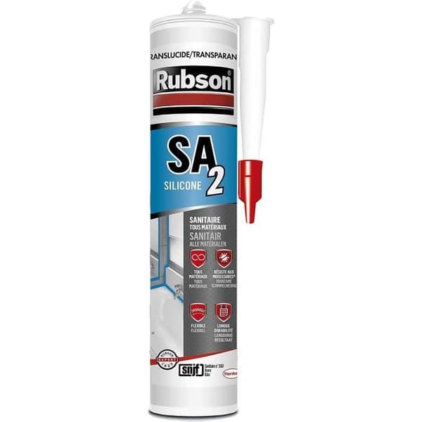 Tätningsmedel SA2 - Rubson - Professionell - Transparent - 280 mL