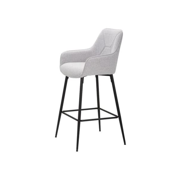 Set med 2 Barstolar "Vicenza" 109cm Grå