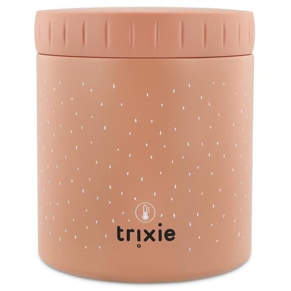 Fruktskål - TRIXIE - Fru Katt - 500ml - Rosa - Rund