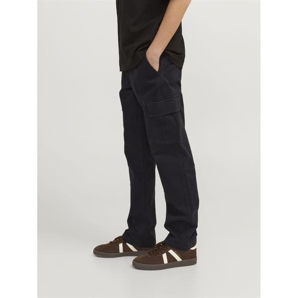 Jack & Jones Kane Harlow barn cargo byxor - svart