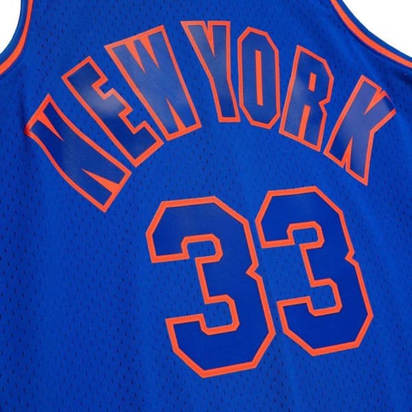 Tröja - MITCHELL & NESS - New York Knicks - Patrick Ewing - 1996/97 - Kungablå - Vuxen