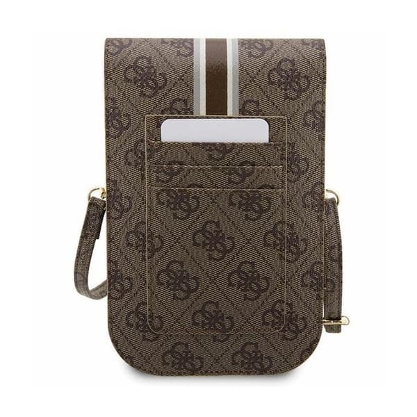 Axelväska Stripe 4G modell Guess Brown