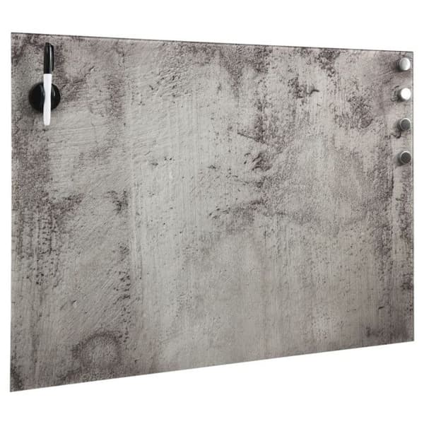 Magnetisk väggsvart tavla Glas 80x60 cm