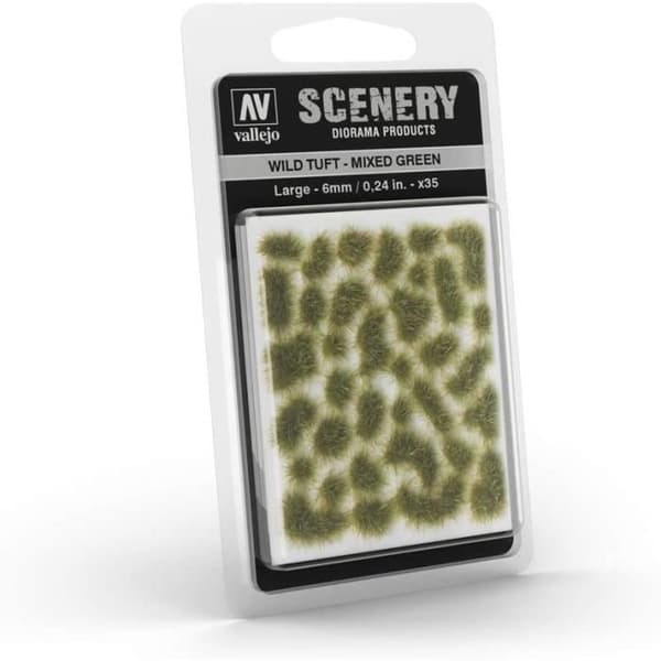 Vallejo Décors SC416 Wild Tuft - Mixed Green