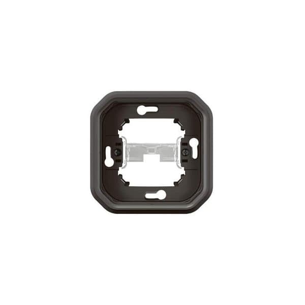Stödplatta infälld - LEGRAND - 70093 - Plexo - 1 plats - Antracit
