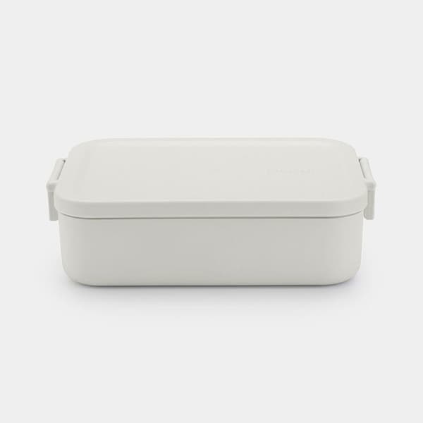 MAKE&TAKE PORTAVIVANDE LUNCH BOX M LJUSGRÅ BRABANTIA SCHISCETTA