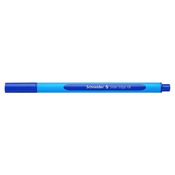 Stylo bille - Slider - XB blå - Spets 1,4 mm - Viscoglide-teknologi - Triangulär gummikropp