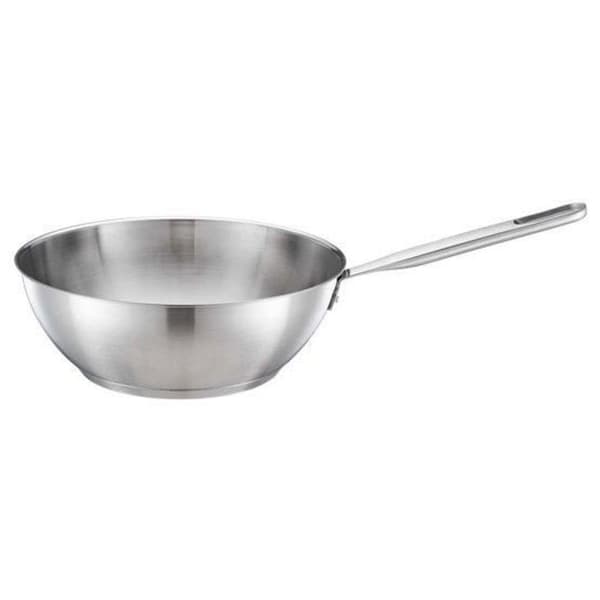 Wok - Fiskars - 1065629 - Rostfritt stål - 28 cm - Silver