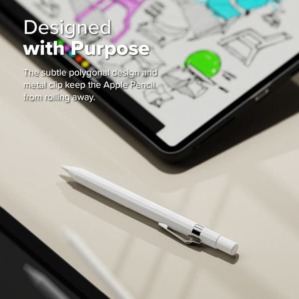 Siliconfodral för Apple Pencil 2:a generationen / Pro - Ringke - Svart