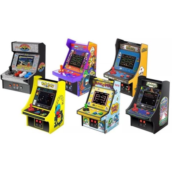 Retrogaming-konsol - Capcom - Micro Player PRO Mega Man - 7 cm högupplöst skärm - 6 spel ingår