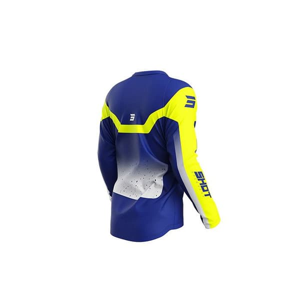 Motocrosströja SHOT RACE GEAR Devo Blast Blue