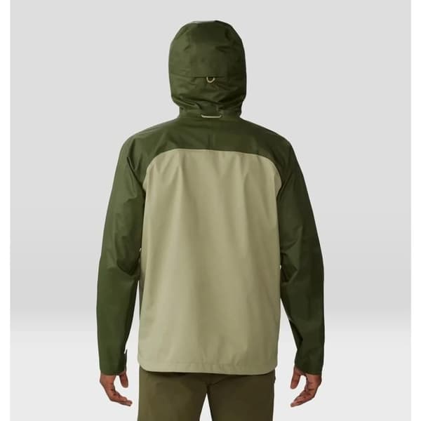 Vattentät jacka Mountain Hardwear Threshold™ - mantisgrön/överskott grön