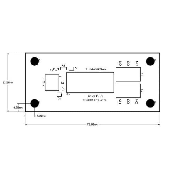 Reläskort scaleo systems Typ 24V 2 inverterare (RT) 24 V/DC 1 st(ck)