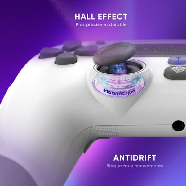 Spelkontroll - ONIVERSE - Revolt - Multi-plattform PS4/PC/Android/iOS - Hall Effect joysticks - 6-axlig gyroskop