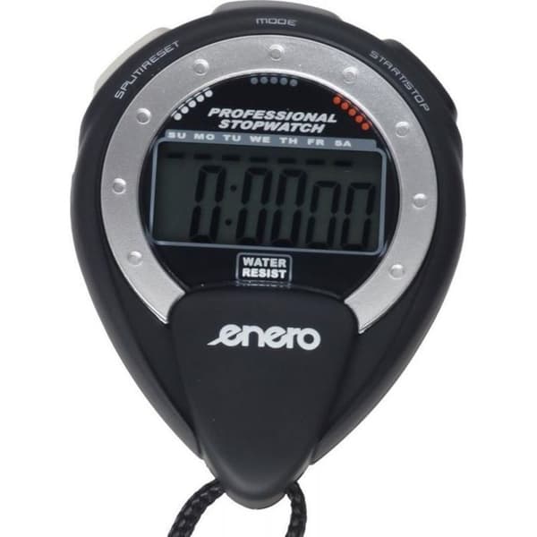 Enero Elektronisk kronometer - Timer/klocka 1 gång - Svart