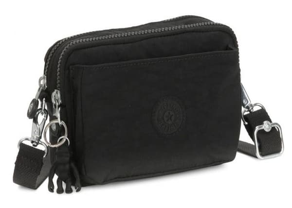 Crossbody axelväska - kipling - Basic Abanu Multi - Svart - 100 % polyamid - 22x15x4,5cm