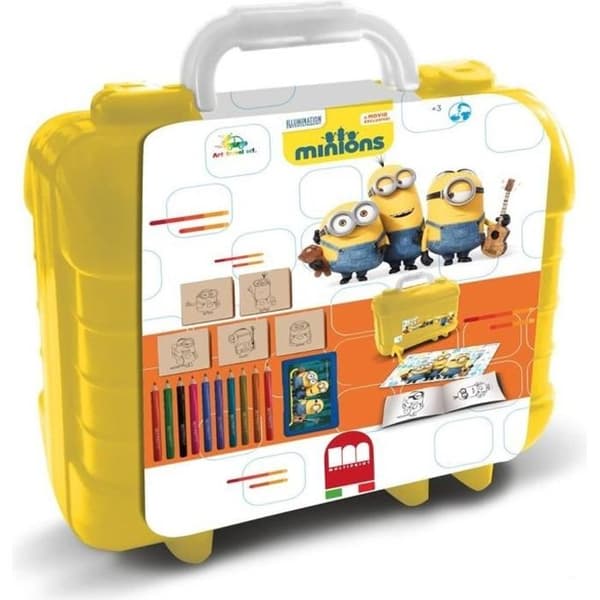 Reseset - Minions ritfodral - MULTIPRINT - 5 stämplar - Barn
