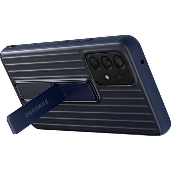 Fodral - Samsung - G A53 5G - Förstärkt - Stativfunktion - Marinblå