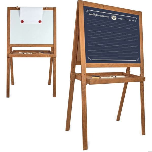 Stort vintage skolplansch