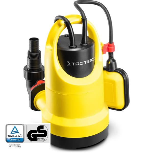 TROTEC Lyftpump för Klarvatten TWP 4006 E Max. flödeskapacitet 7 300 l/h